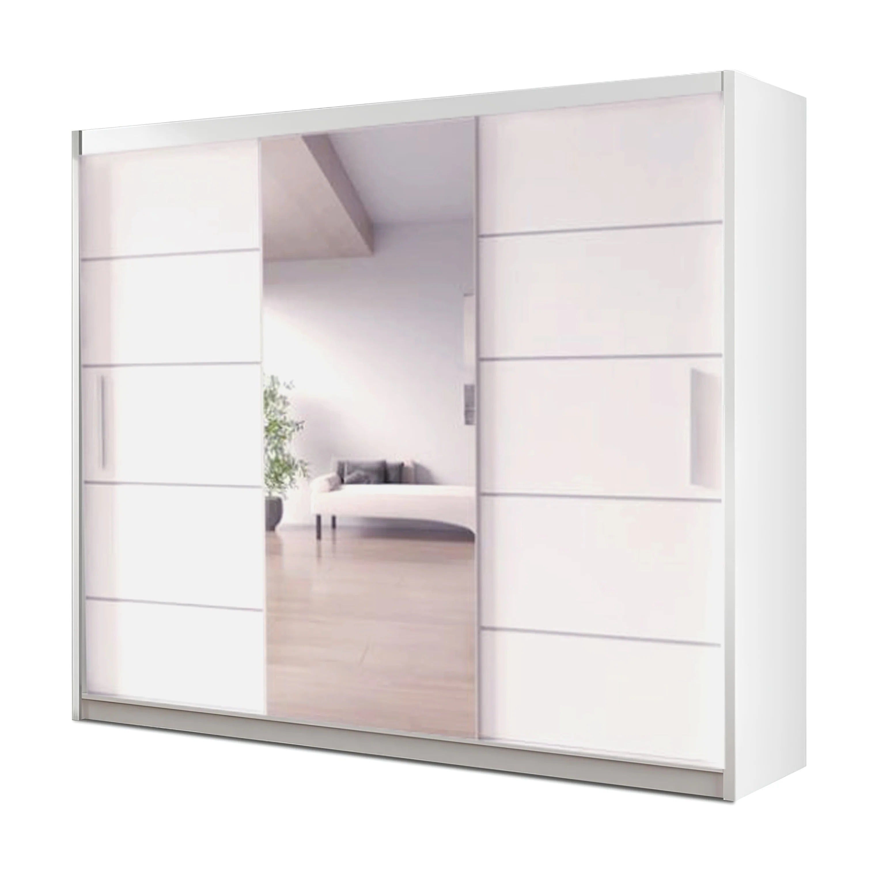 250cm Lyon Sliding Wardrobe – Contemporary Storage for UK Homes